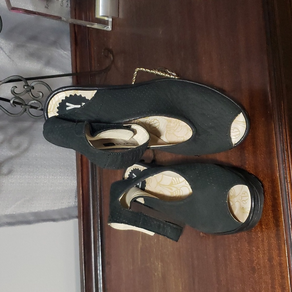 Fly London open toe shoes